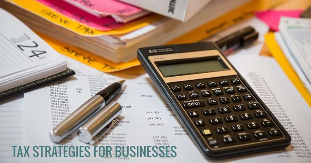 tax strategies for businesses